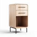 Stolik nocny z drewna sosnowego w kolorze naturalnym 45 x 40 x 70cm